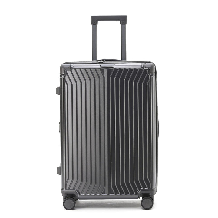 Unisex Rugged Hard-Shell Rolling Suitcase Bowlift