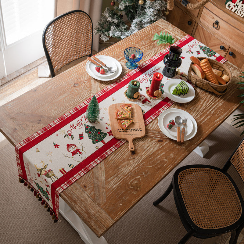 Festive Christmas Table Runner