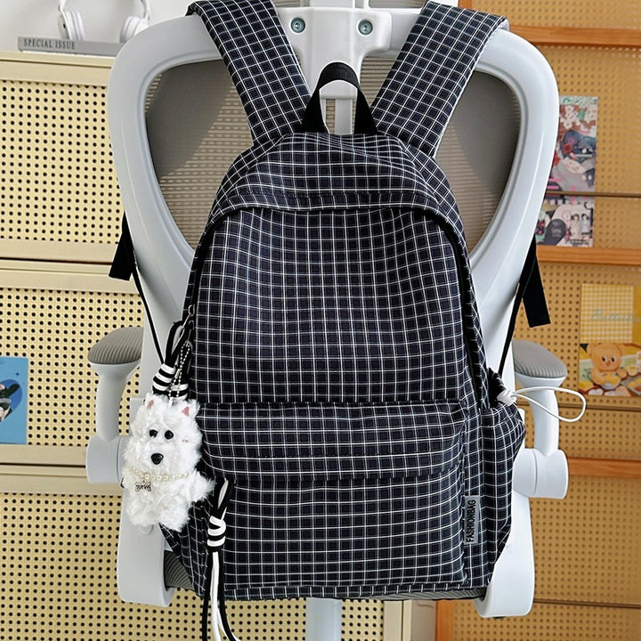 Geometric Patterned Lightweight Backpack