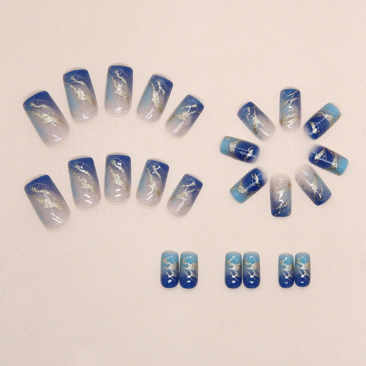 Artistic Abstract Nail Extensions Bowlift