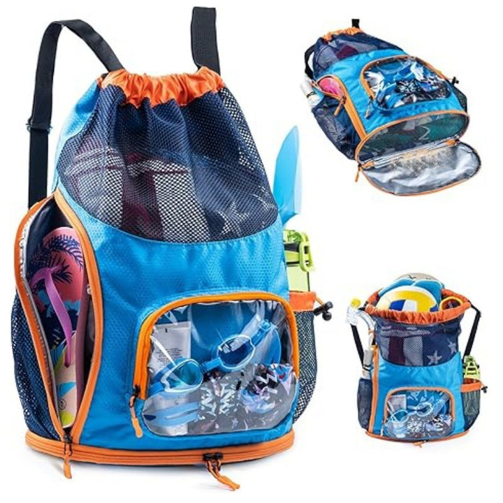 Swimming Pool Organizer Backpack Bowlift