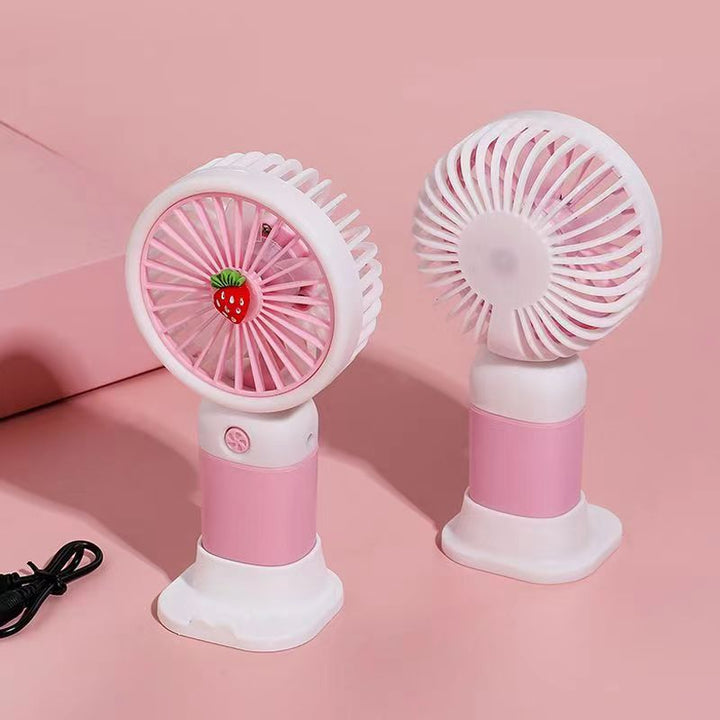 Unisex Portable Hand Fan with Flexible Tilt Mechanism Bowlift