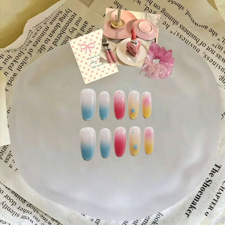 Artistic Ombre Nail Design Set Bowlift