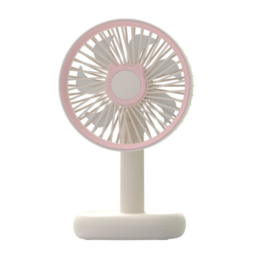 Women's Portable Mini Fan with Cute Cat Design Bowlift