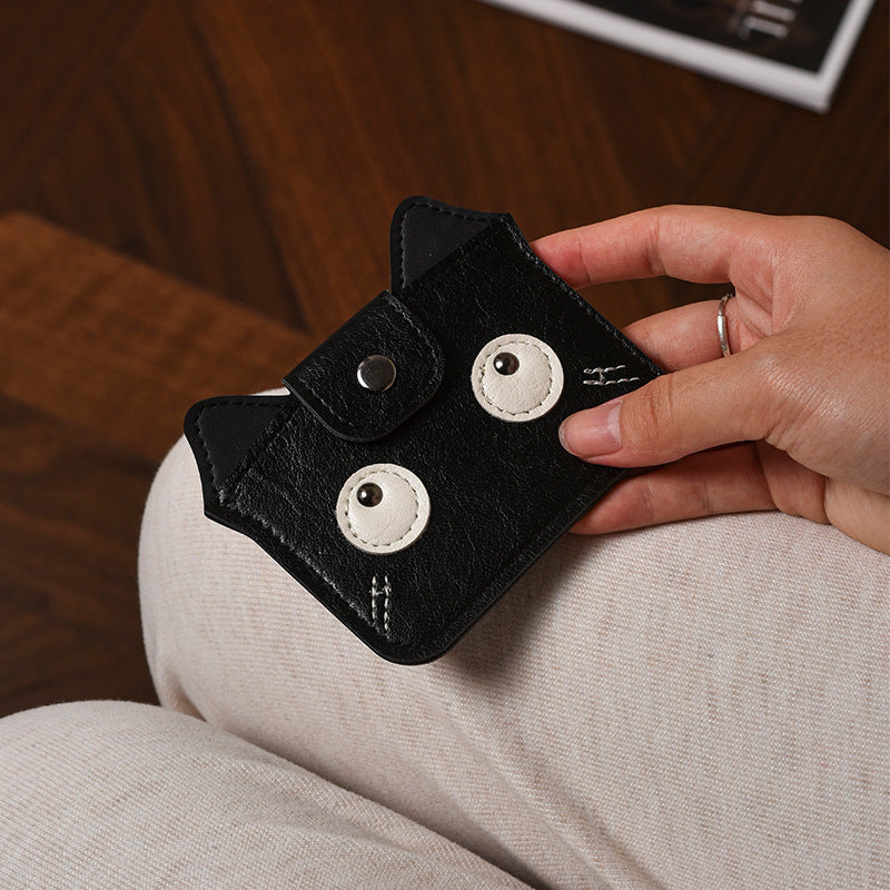 Cute Cat-Themed Coin Wallet Bowlift