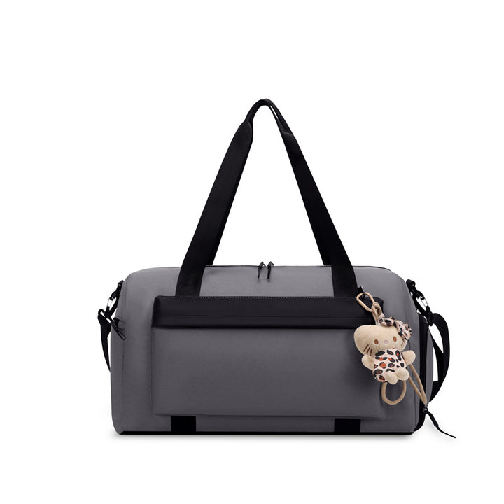 Sporty duffel bag with practical compartments and removable shoulder strap Bowlift