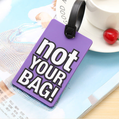 Unisex Luggage Tag with Custom Message Bowlift