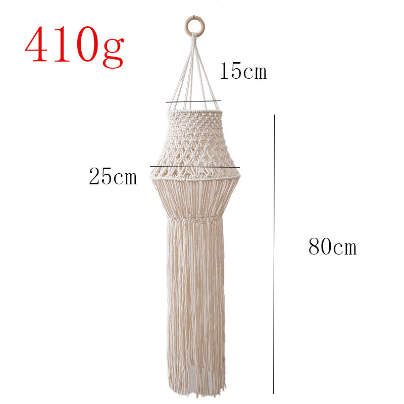 Macramé Hanging Light Shade Bowlift