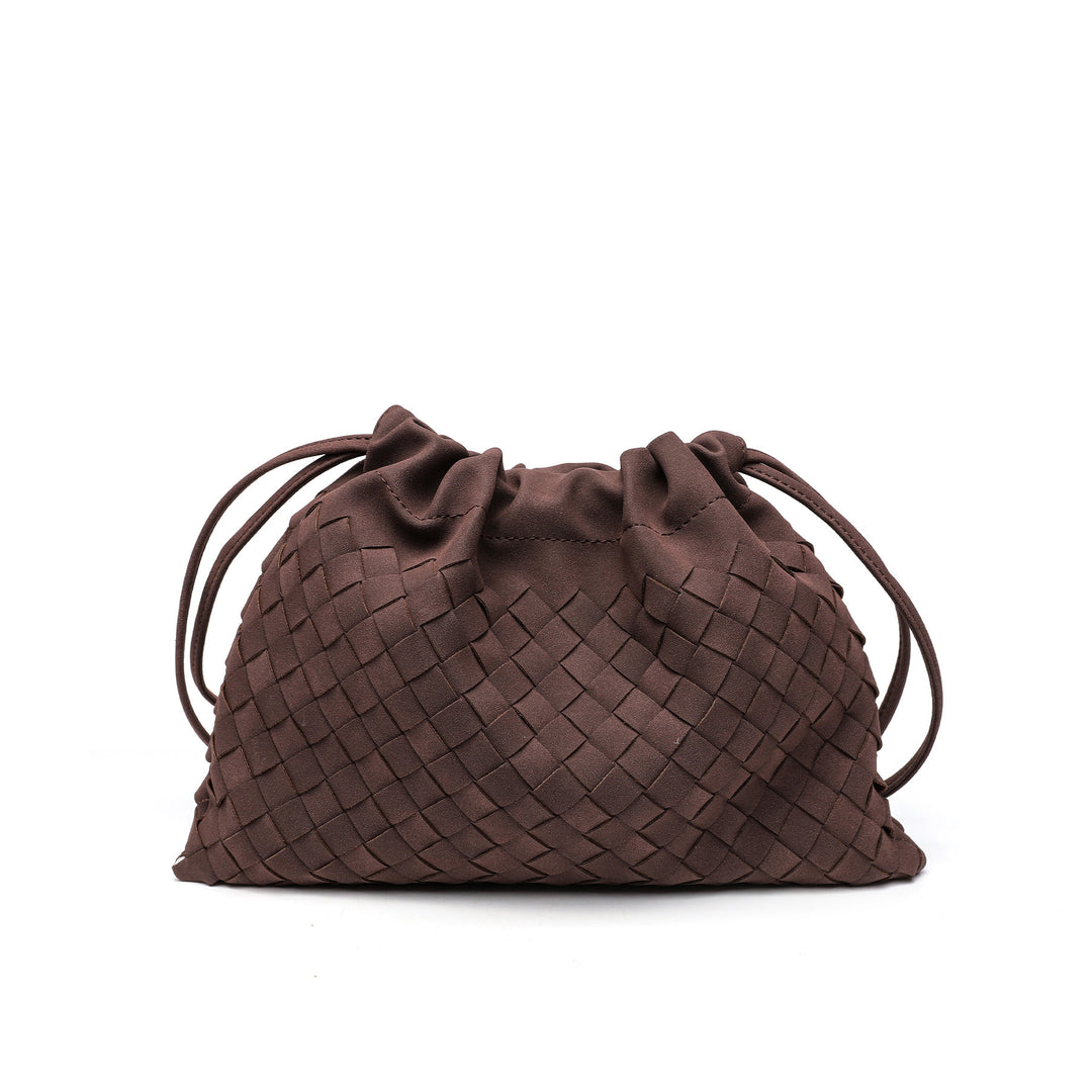 Foldable Woven Clutch Bag Bowlift