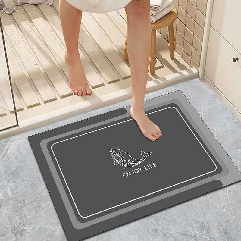 Cute Cartoon Bath Mat Bowlift