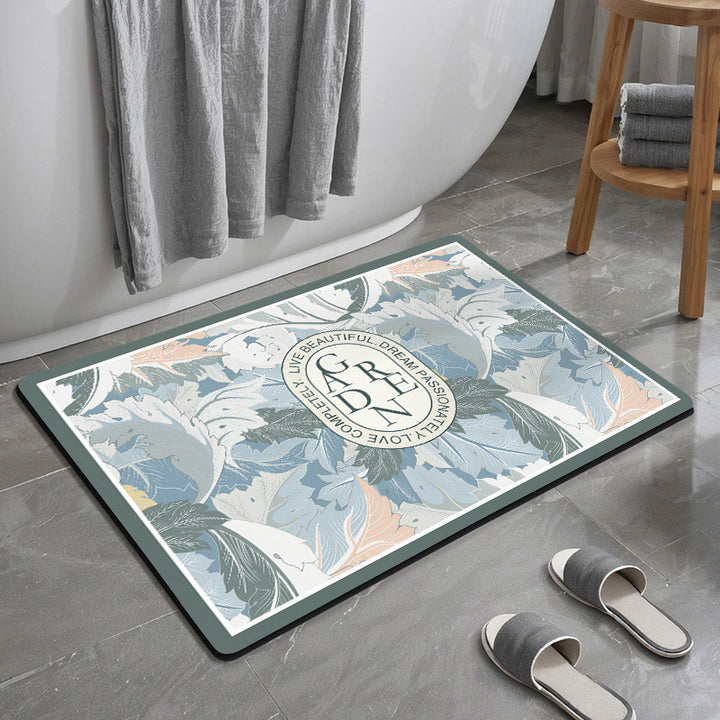 Decorative Motivational Bath Mat Bowlift