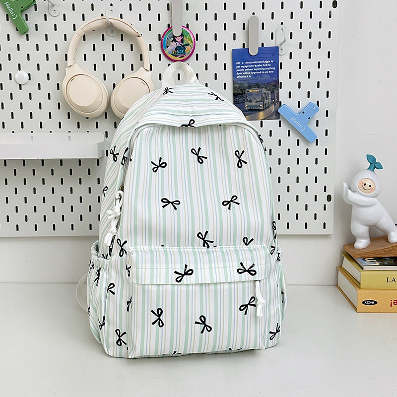 Patterned Backpack Bowlift