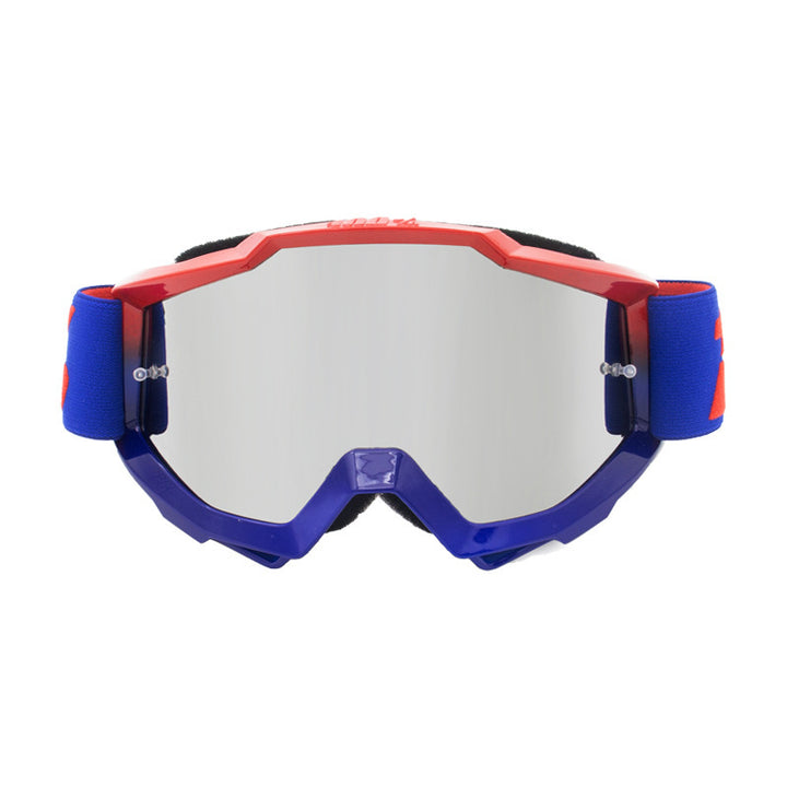 Impact resistant anti fog motocross goggles with OTG fit Bowlift