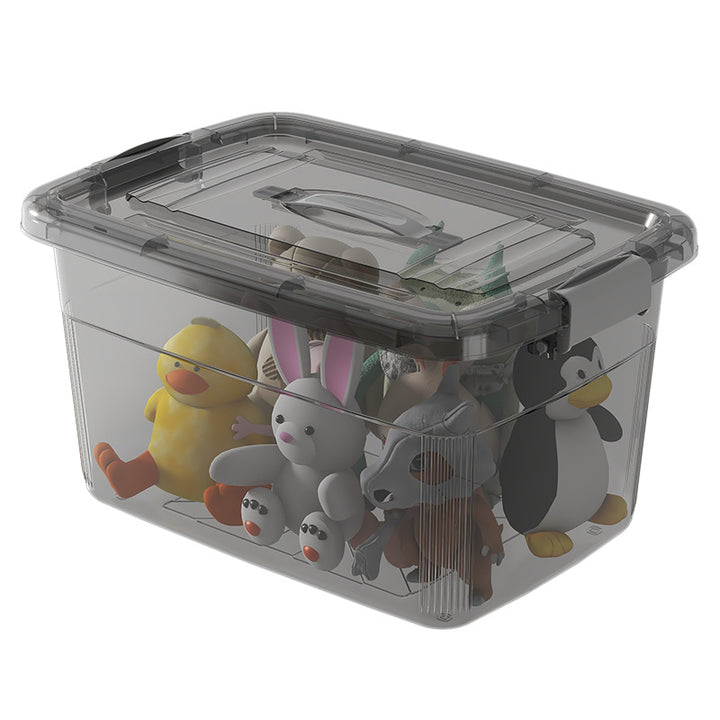 Women's Multifunctional Storage Box with Wheels and Secure Lid Bowlift