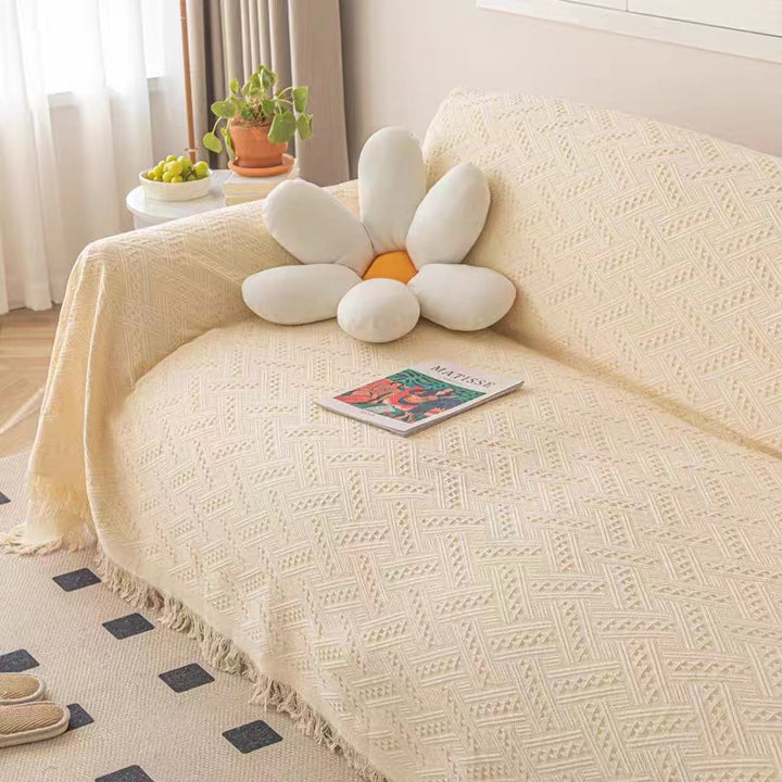Elegant Woven Throw Blanket