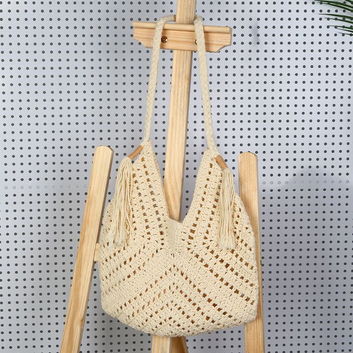Crocheted Shoulder Bag Bowlift