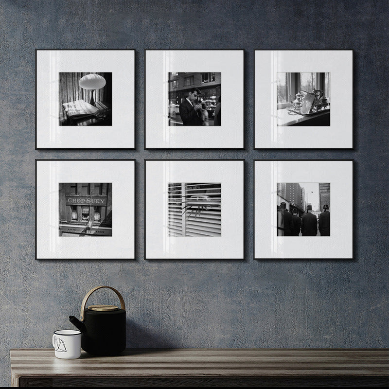 Framed Monochrome Art Print