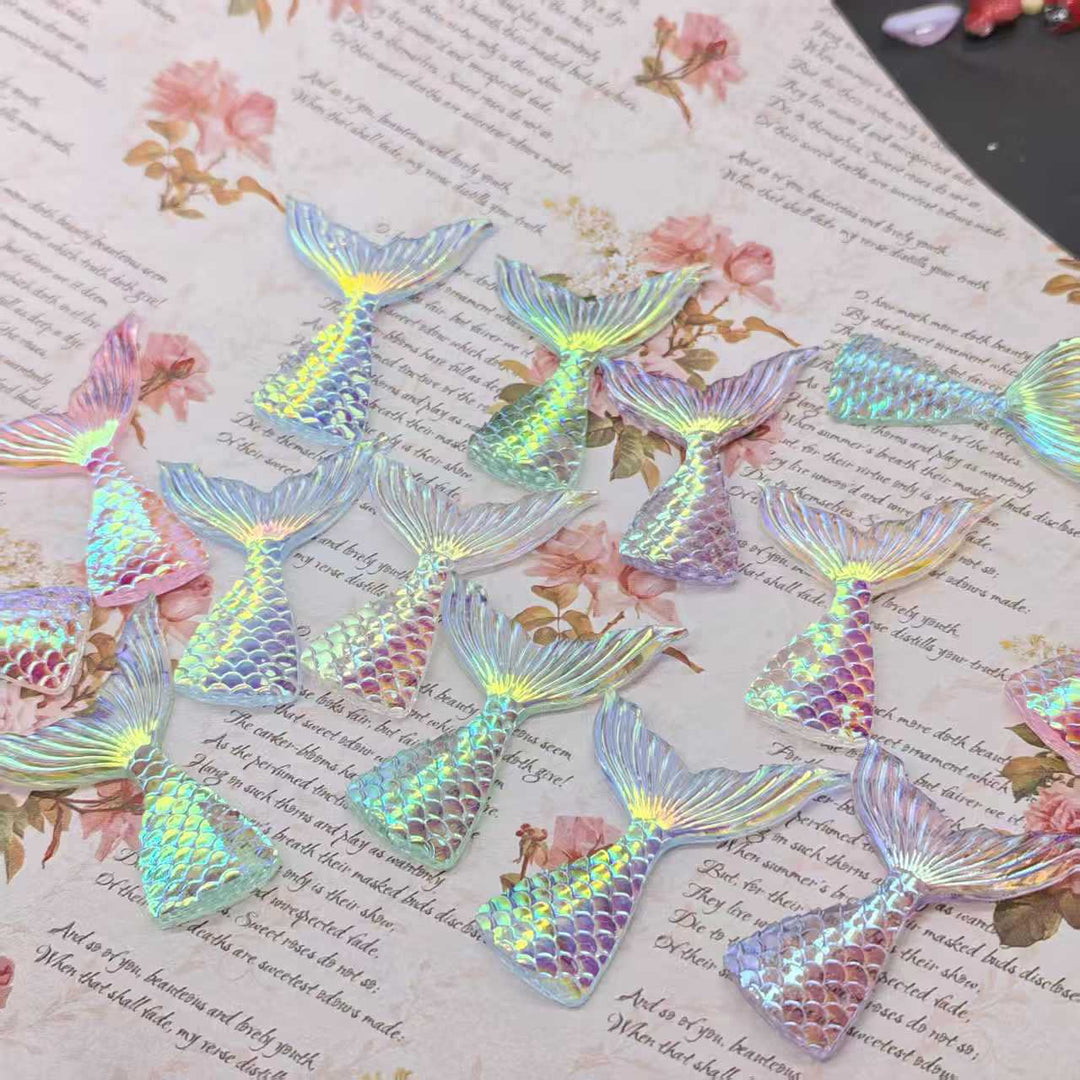 Glittering sea fins decorative stones Bowlift
