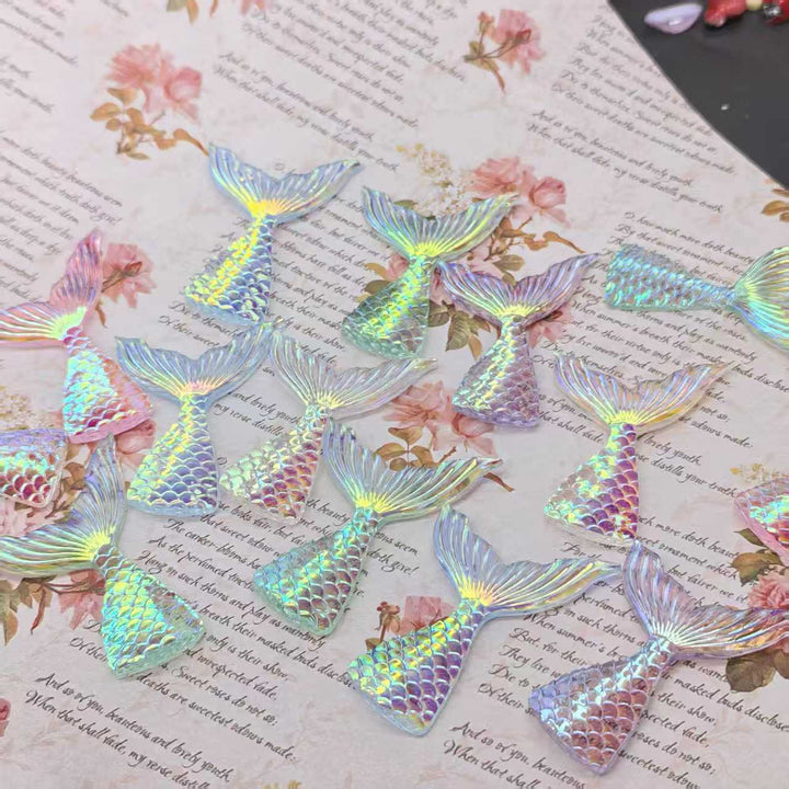 Glittering sea fins decorative stones Bowlift