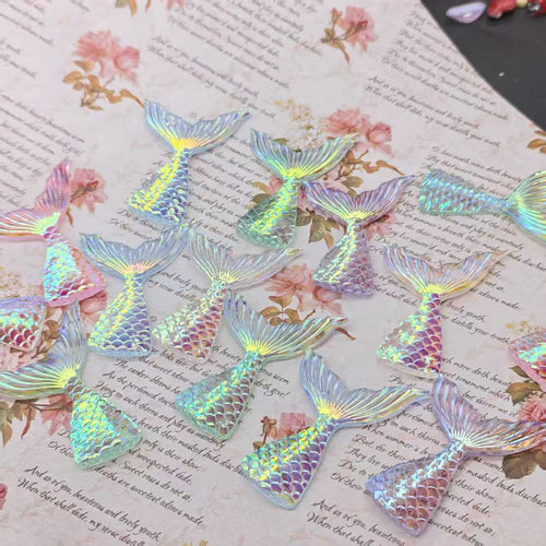 Glittering sea fins decorative stones Bowlift