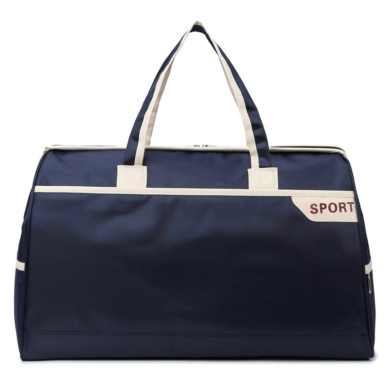 Sporty travel bag with reinforced handles and generous interior Bowlift