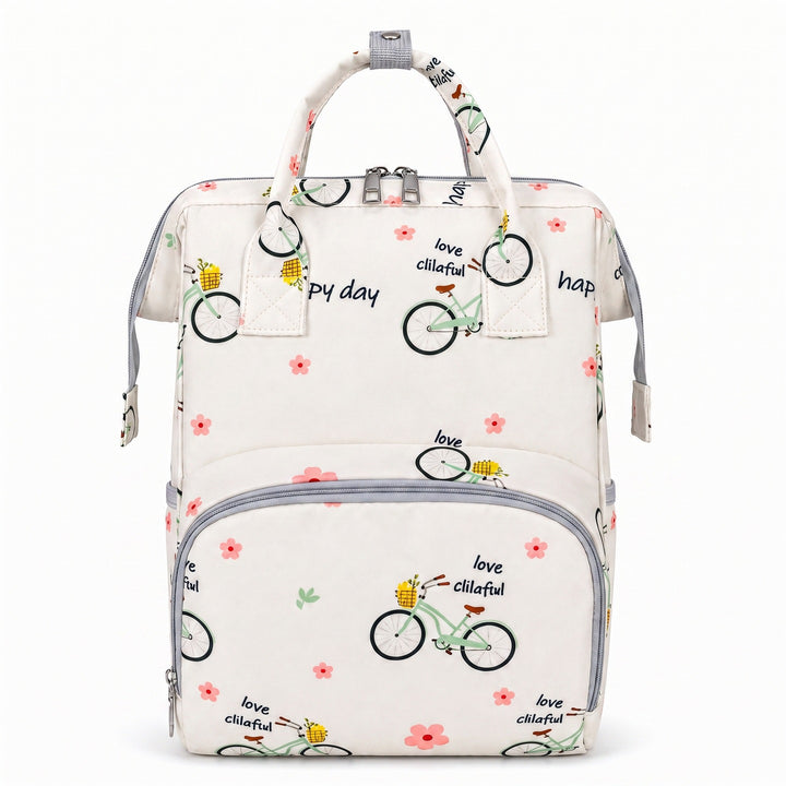 Playful Illustrated Backpack Bowlift