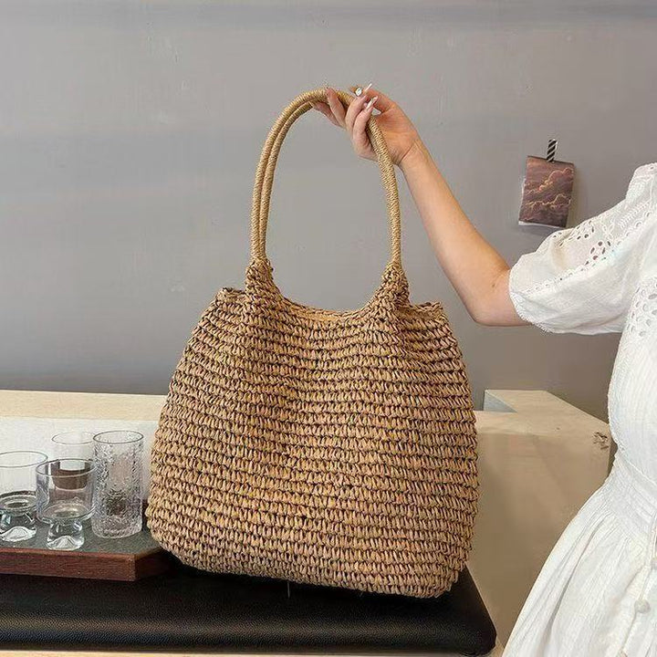 Handcrafted mesh tote Bowlift