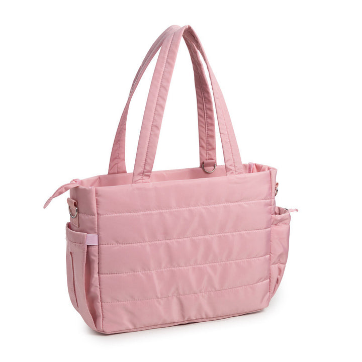 Fashionable Tote Bag with Spacious Compartments and Insulating Interior Bowlift
