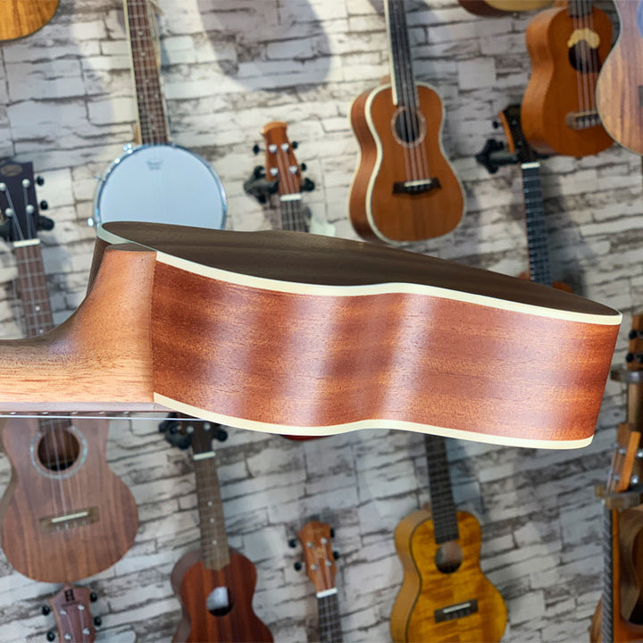 Premium Mahogany Body Ukulele Bowlift