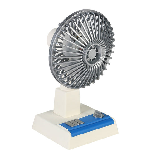 Women's portable table fan with USB connection and variable airflow Bowlift