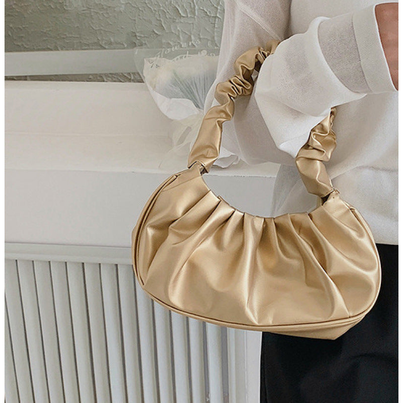 WoFashionable Ruched Handbag Bowlift
