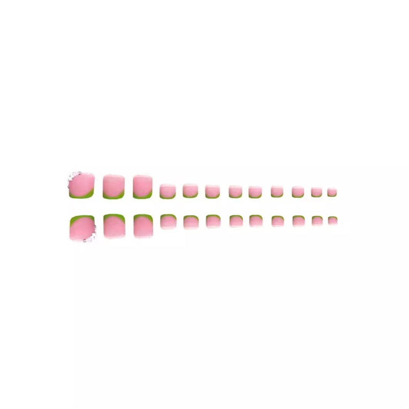 Floral-Embellished Press-On Nail Art Set Bowlift