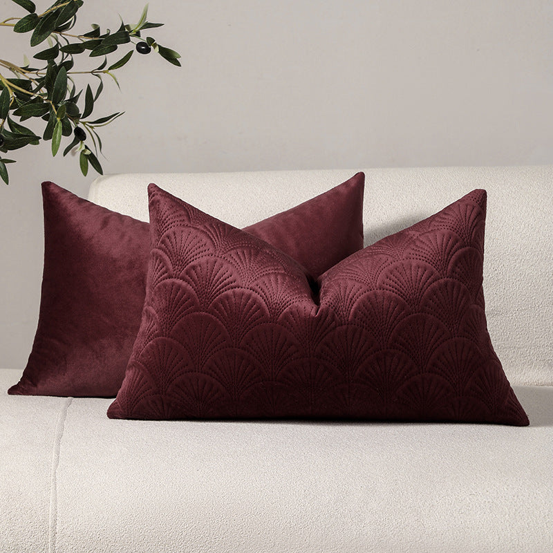 Decorative Embroidered Throw Pillow