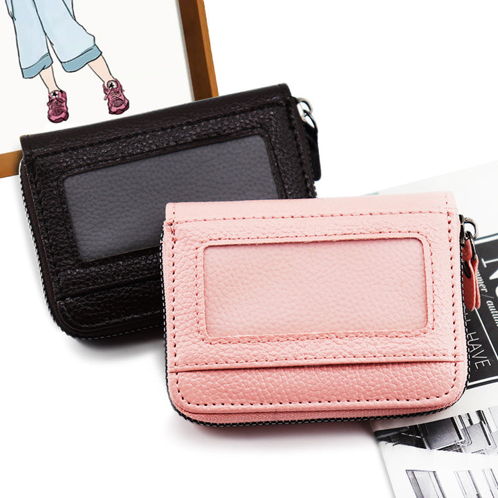 Sleek Leather Card Holder