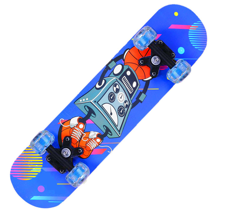 Shark-Themed Mini Skateboard Bowlift