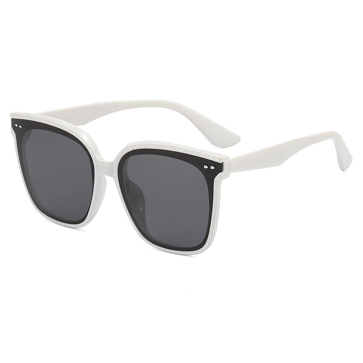 Ladies square sunglasses with mirrored gradient Bowlift