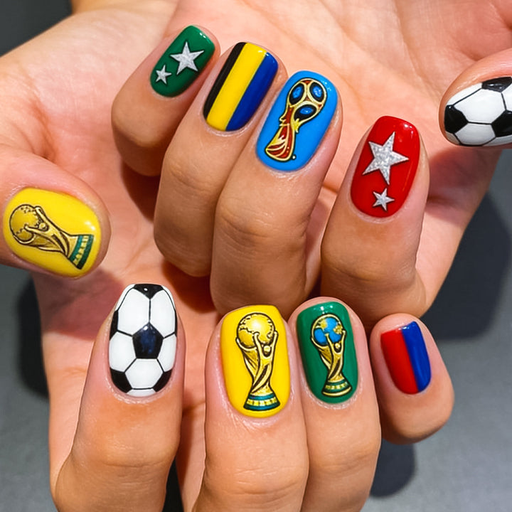 Sports-Themed Nail Art Set Bowlift