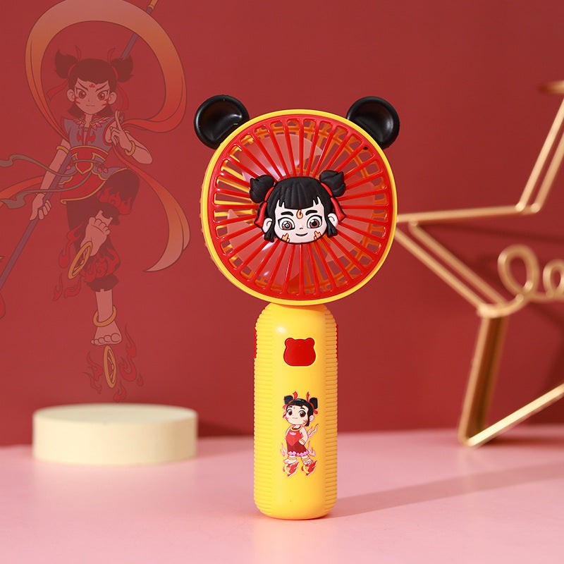 Unisex Portable Handheld Fan in Child-Friendly Design Bowlift