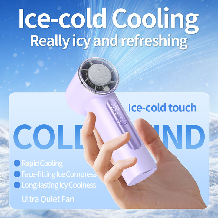 Women Portable High-Performance Cooling Fan with Smart Control Bowlift