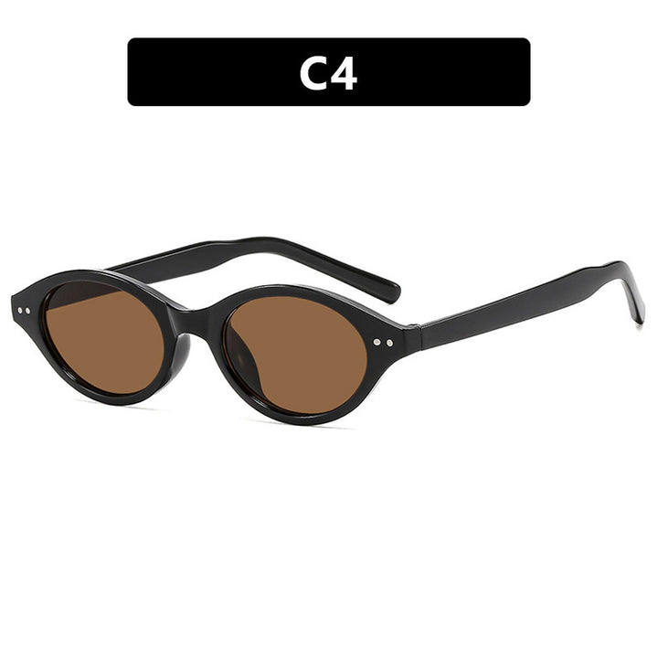 Women's Cat-Eye Sunglasses with Unique Pattern Bowlift