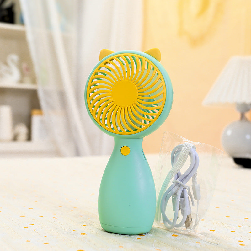 Women Portable Hand Fan in Cute Animal Design Bowlift