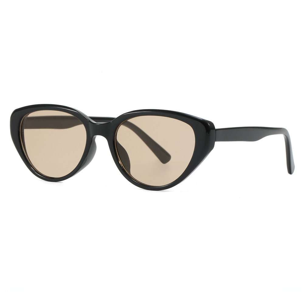 Women Cat-Eye Sunglasses with trendy leopard pattern Bowlift