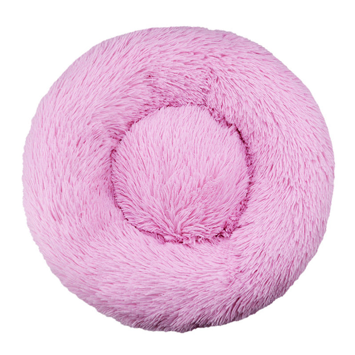 Round Plush  Nest  Dog Bed