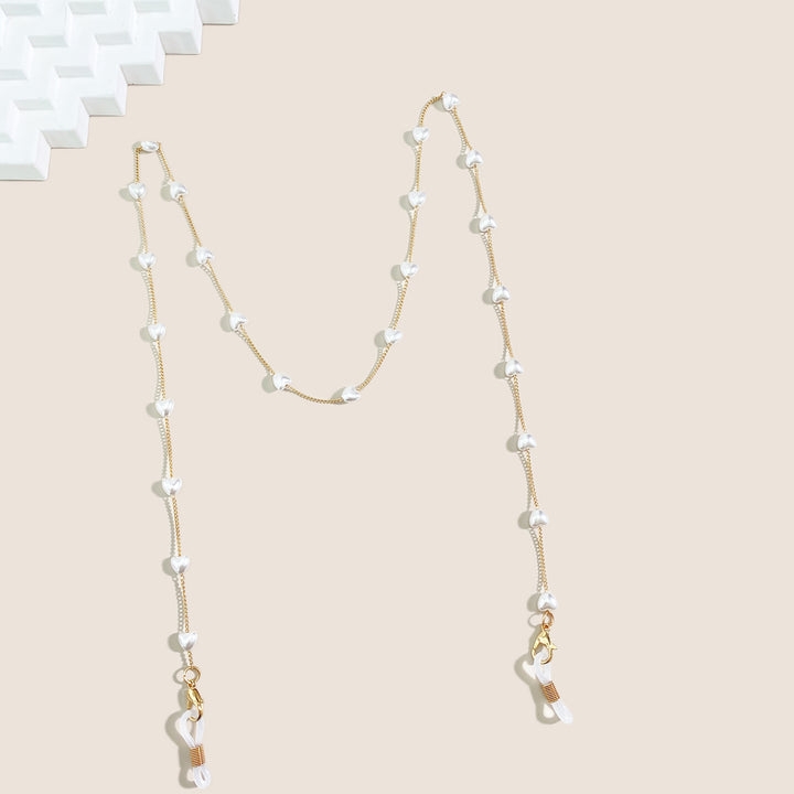 WoSunglasses with Decorative Chain Bowlift