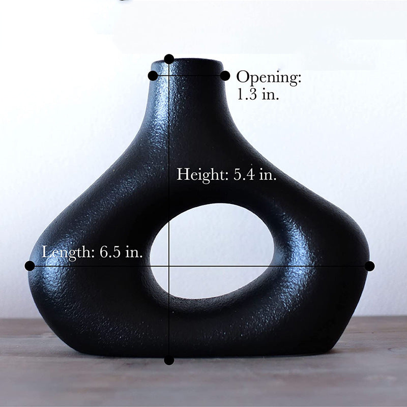 Abstract Sculptural Ceramic Vase