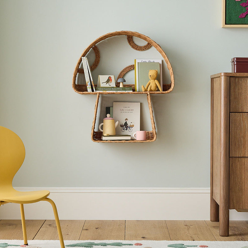 Wall shelf in playful design Bowlift