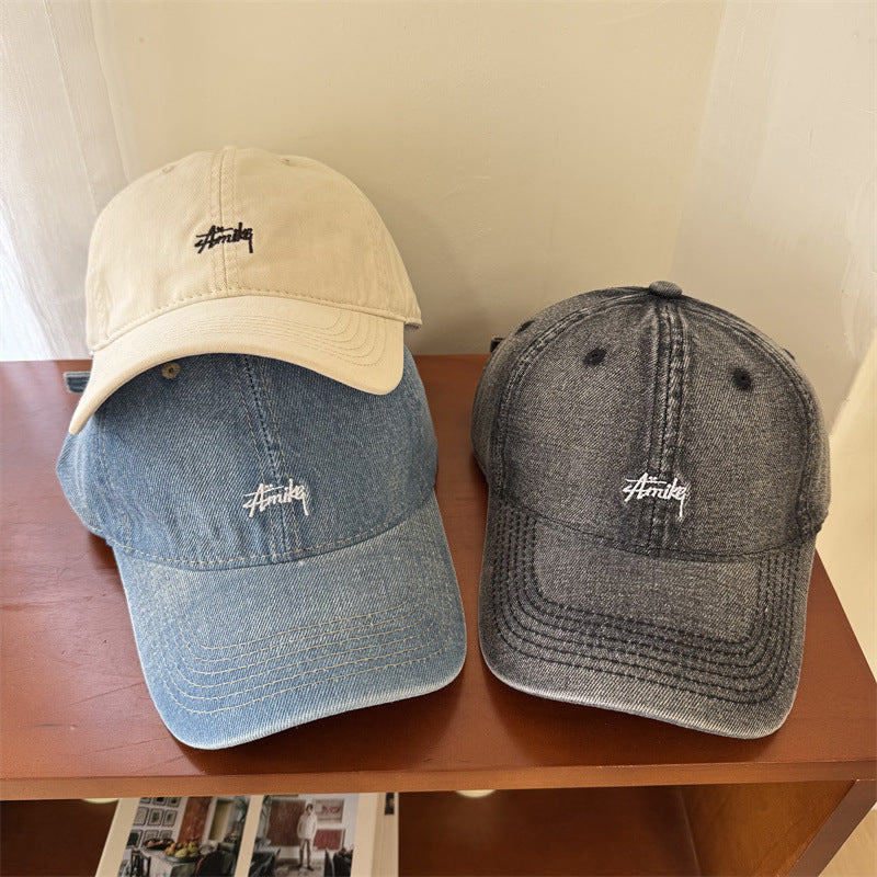 Men's Stylish Denim Baseball Cap Bowlift