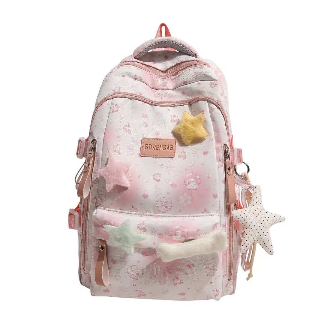 Children's Playful Embellished Backpack Bowlift
