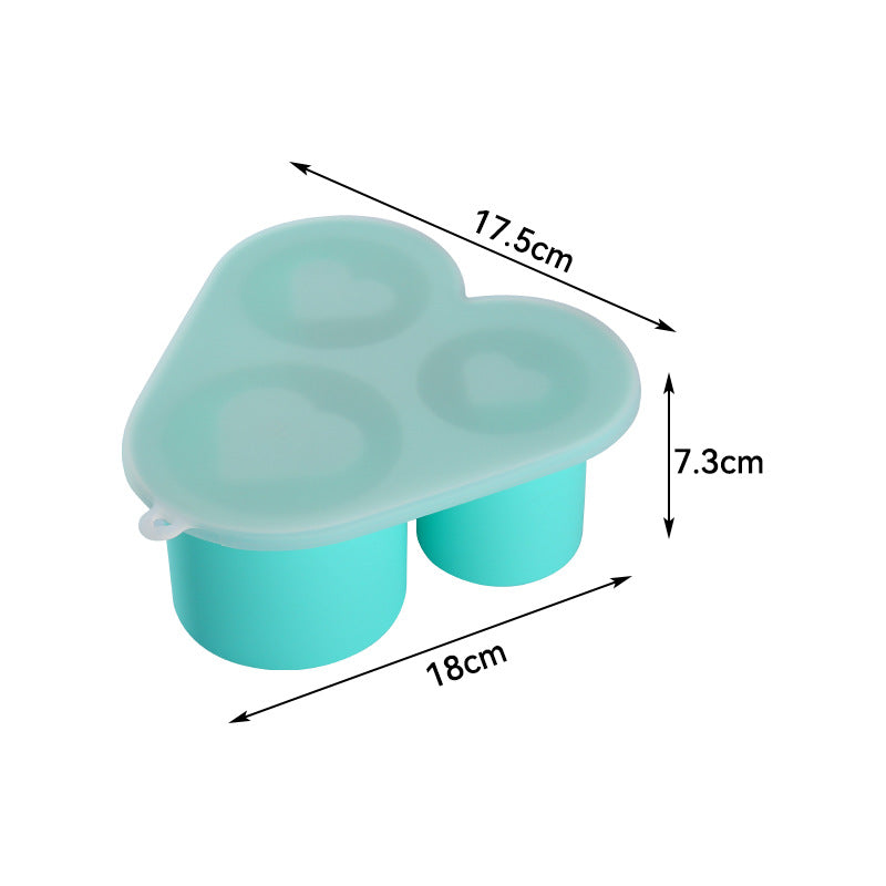 Women's Silicone Ice Cube Tray with Removable Lid Bowlift