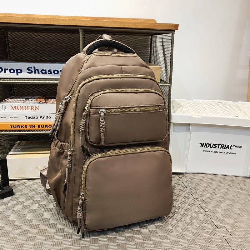 Leisure backpack with multiple compartments and ergonomic carrying system Bowlift